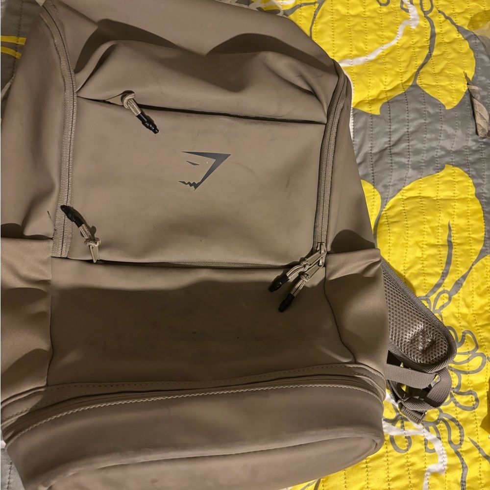 Gym Shark taupe Backpack for Men